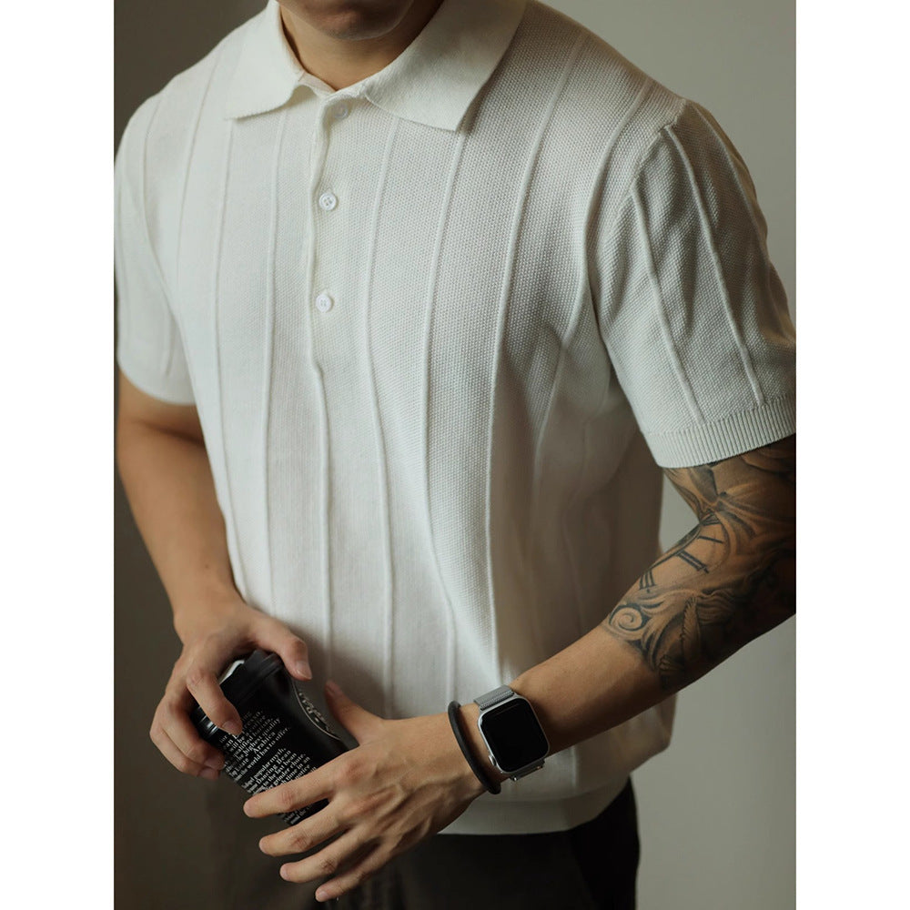 STRIPED POLO SHIRT