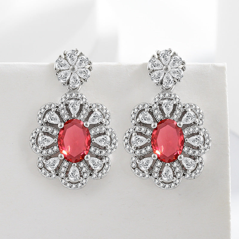 Flower Jewelry Set