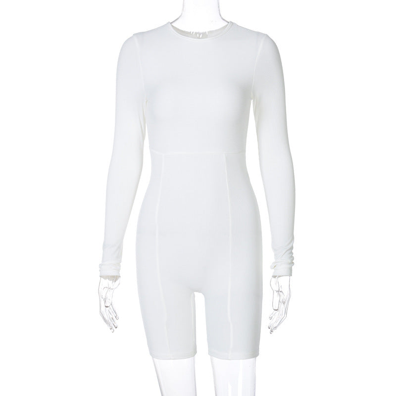 Slim-Fit Women's Yoga Jumpsuit