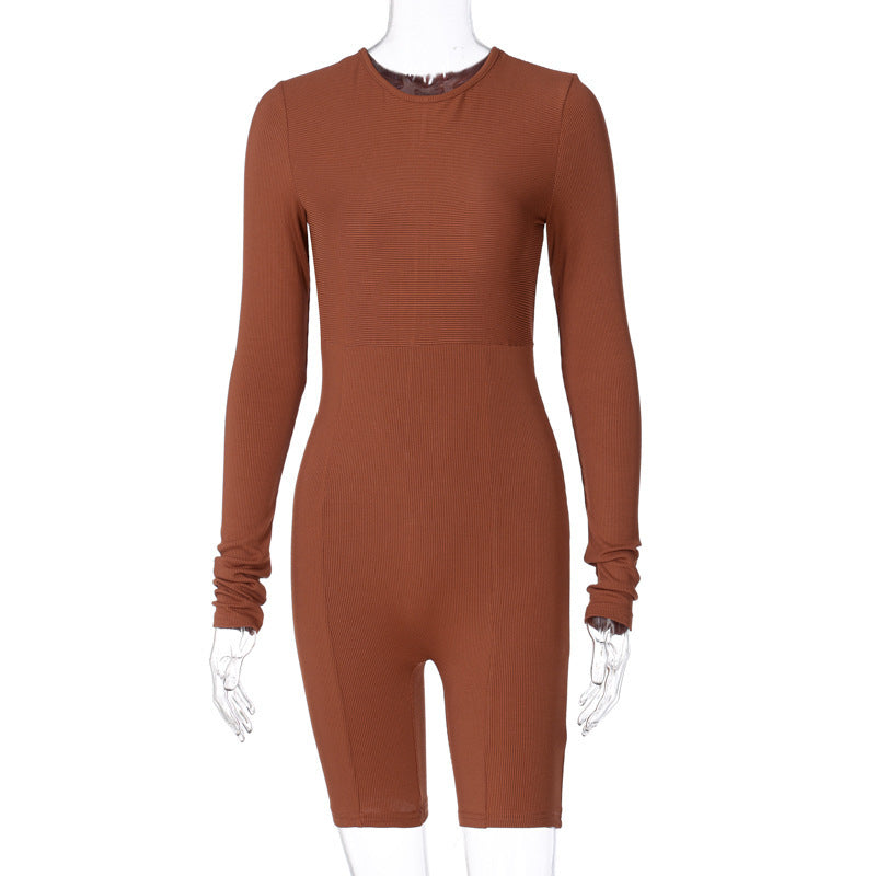 Slim-Fit Women's Yoga Jumpsuit