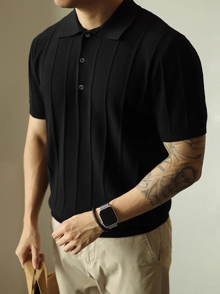STRIPED POLO SHIRT