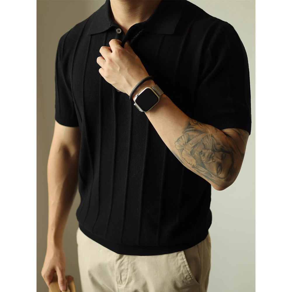 STRIPED POLO SHIRT