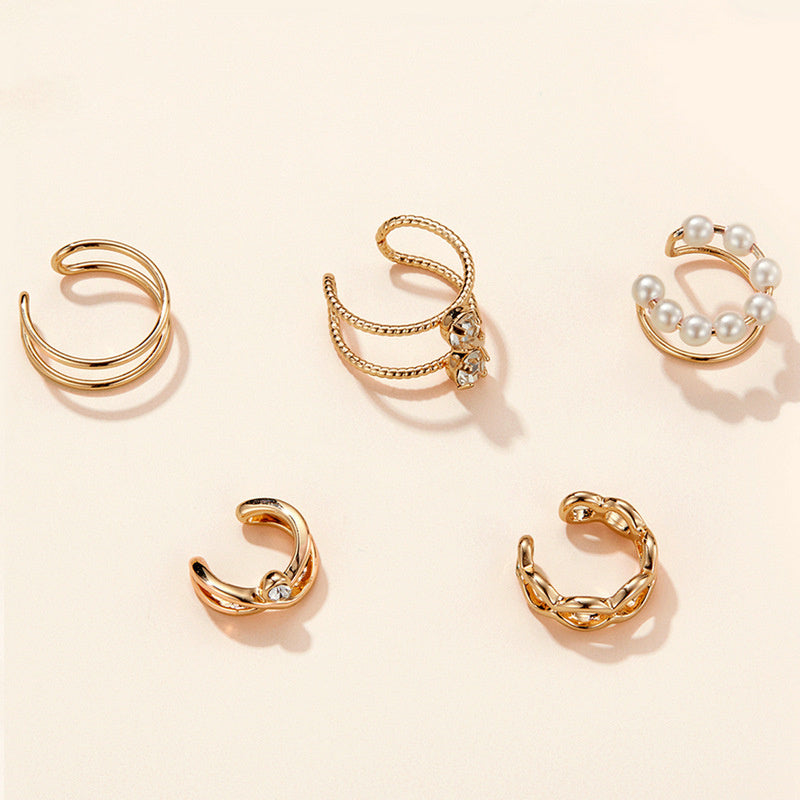 Alloy French Style Ear Cuffs Personalized Geometry